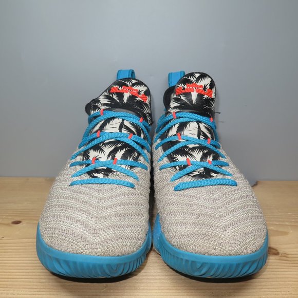 Nike Lebron XVI 16 GS South Beach Size 5.5Y - Picture 3 of 11